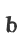 b