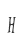 H
