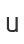 u