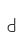 d
