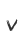 V