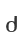 d