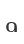 a