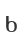 b