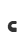 c