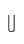 U