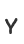Y