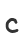 c