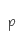p