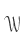 W