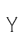 Y