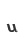 u