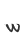 w