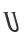 U