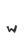 w