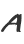 a