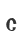 c