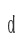 d