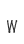 w