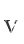 v