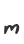 m