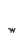 w