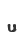 u
