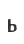 b
