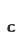c