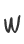 W