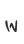 w