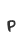 P