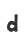 d