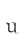 u