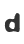 d