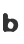 b