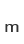m