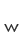w