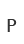 P