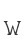 W