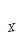 x