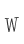 W