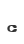 c