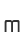 m