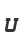 U