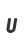 u