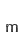 m