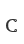 C
