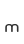m