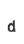 d